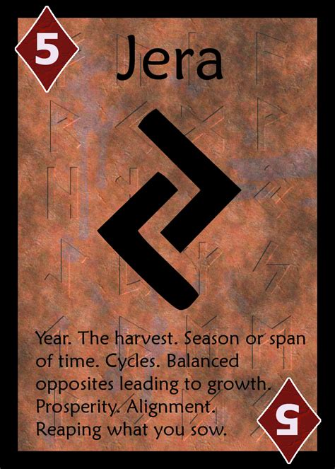 Jera rune meaning